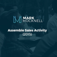 Assemble Sales Activity (2015)