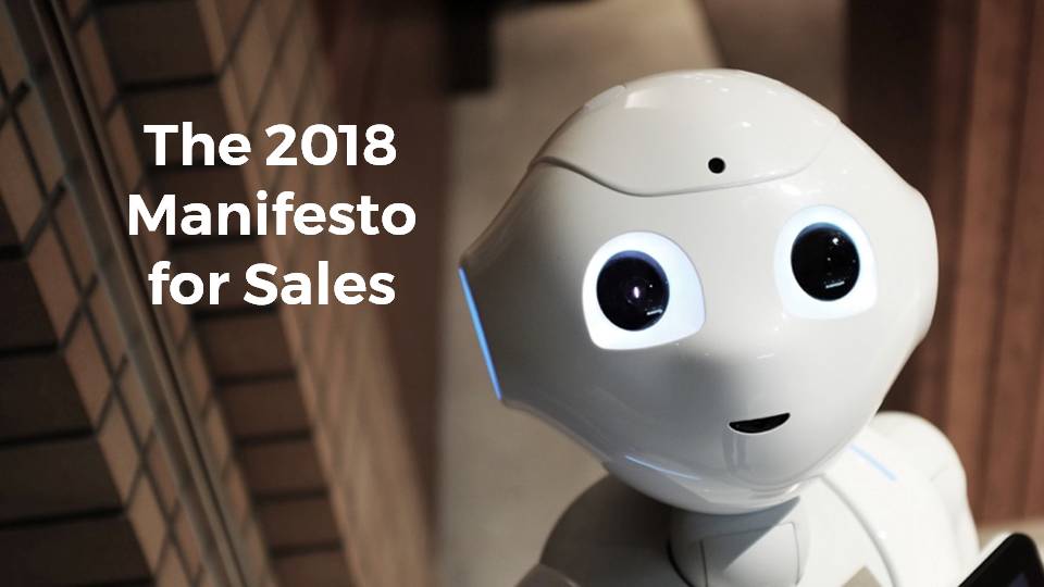 The New Manifesto for Sales