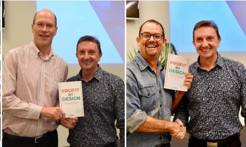 Scott, Nate and Mark Hocknell Profit by Design Book Launch