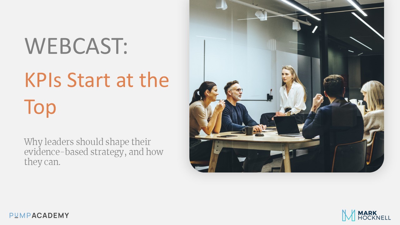 KPIs Start at the Top – webcast replay